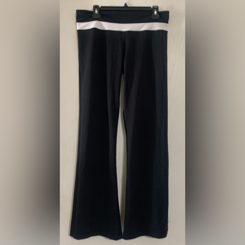 Lululemon Groove Black and White Flare Pants